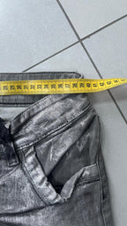 Denim Jeans Silver Low Waist (M)