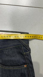 Raw Denim Jeans Evisu Cimosato Selvedge Made In Japan Straight Fit (L)