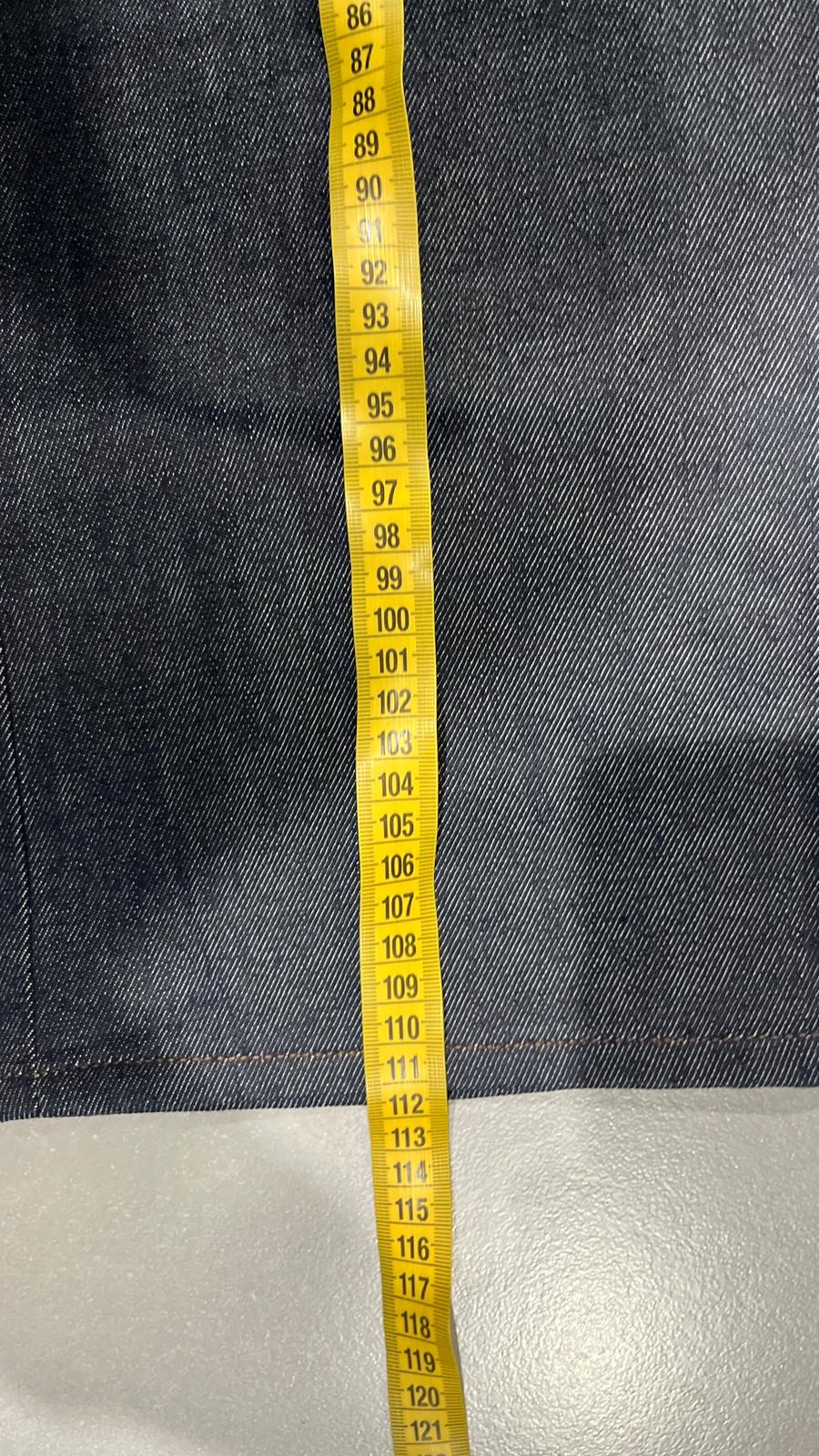 Raw Denim Jeans Evisu Cimosato Selvedge Made In Japan Straight Fit (L)