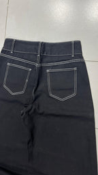 Denim Jeans Black Super Baggy Fit (S)