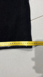 Denim Jeans Black Super Baggy Fit (S)