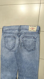 Denim Jeans True Religion Straight Fit Light Blue (L)