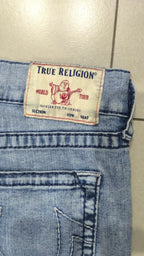 Denim Jeans True Religion Straight Fit Light Blue (L)