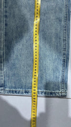 Denim Jeans Stone Wash Baggy Fit (S)