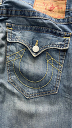 Denim Jeans True Religion Washed Baggy Fit (M)