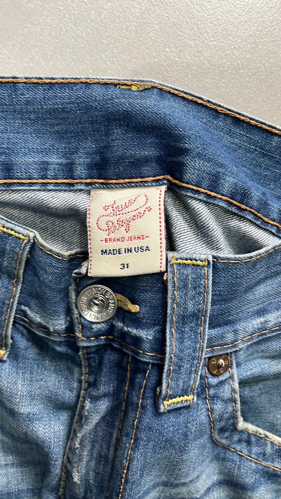 Denim Jeans True Religion Washed Baggy Fit (M)