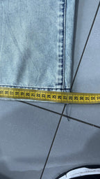 Denim Cargo Jeans True Religion Baggy Fit Light Blue (S)