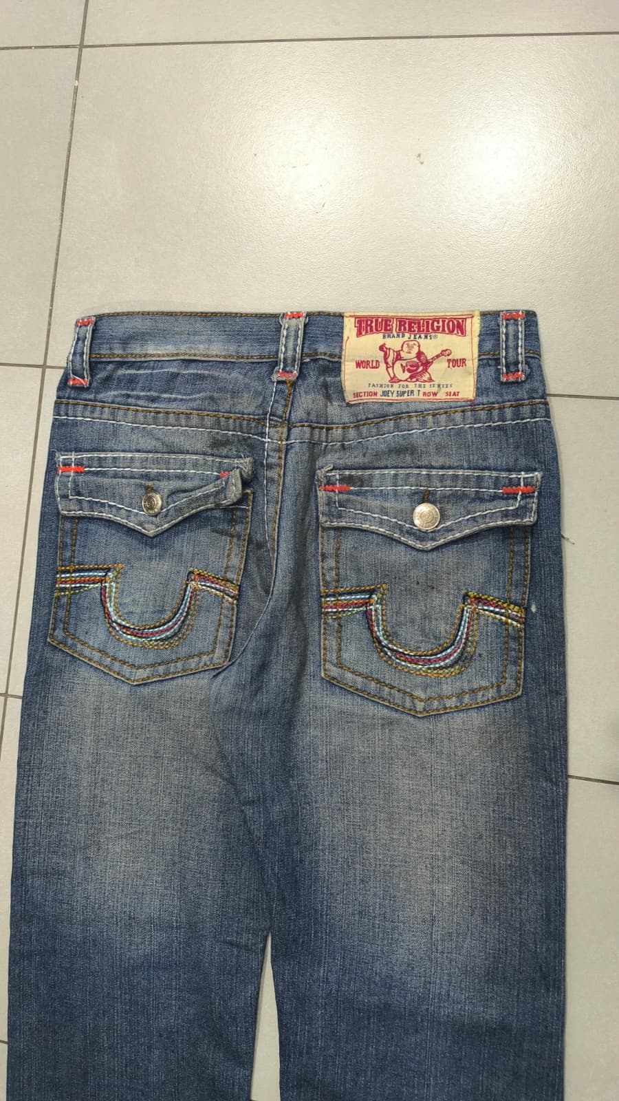 Denim Jeans True Religion Washed Straight Fit (S)