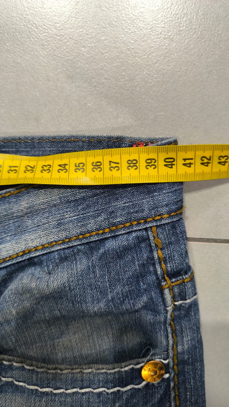 Denim Jeans True Religion Washed Straight Fit (S)