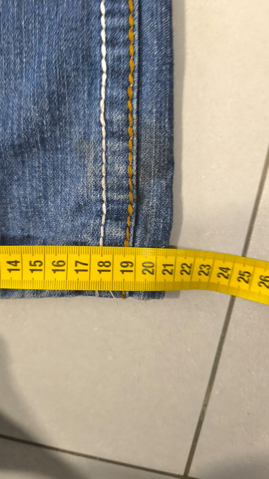 Denim Jeans True Religion Washed Straight Fit (S)