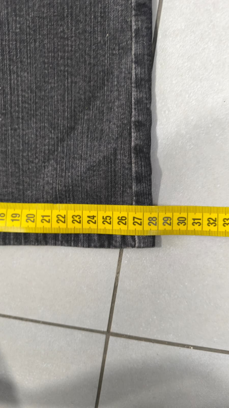 Denim Washed Lee Jeans Baggy Fit (M)