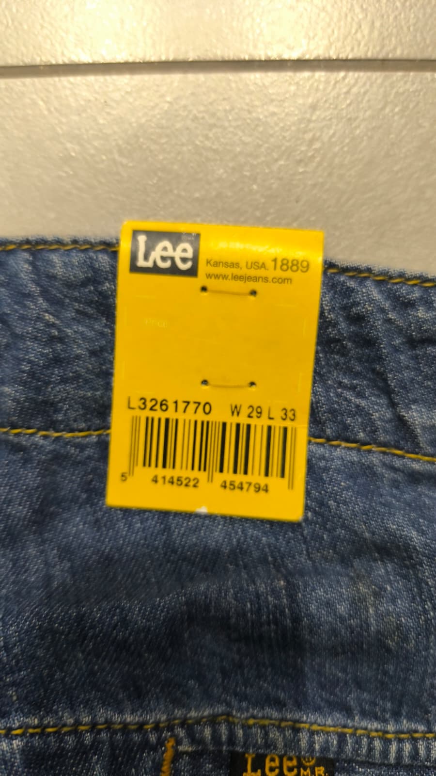 Denim Wrangler Jeans Baggy Fit Light Blue (S)