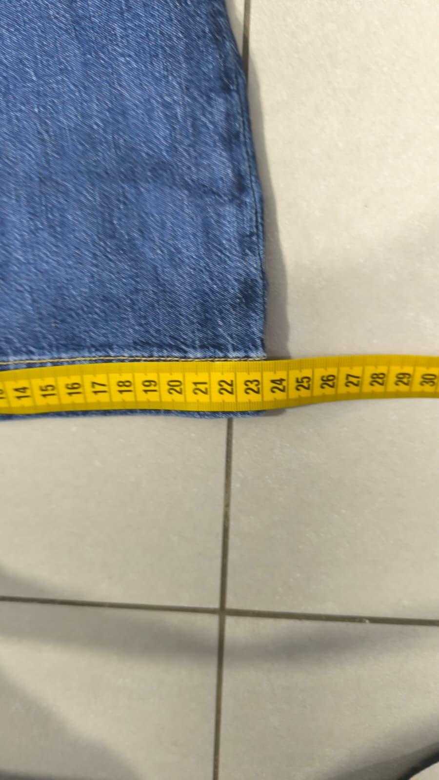 Denim Wrangler Jeans Baggy Fit Light Blue (S)