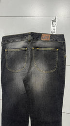 Denim Jeans Washed Lee Bootcut (XL)