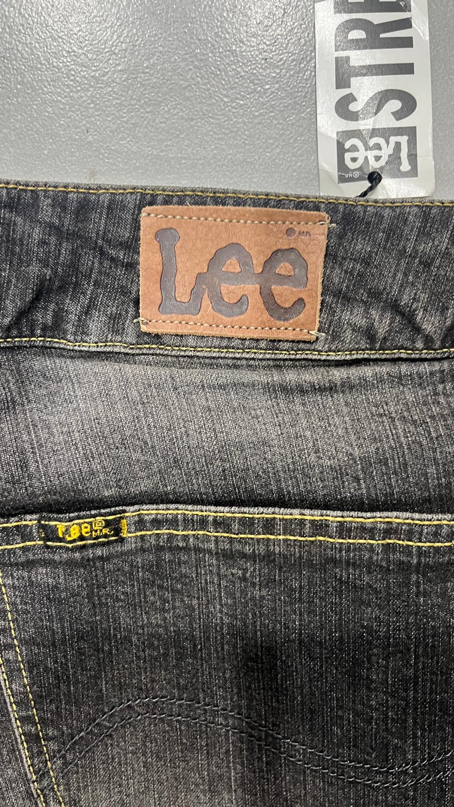 Denim Jeans Washed Lee Bootcut (XL)