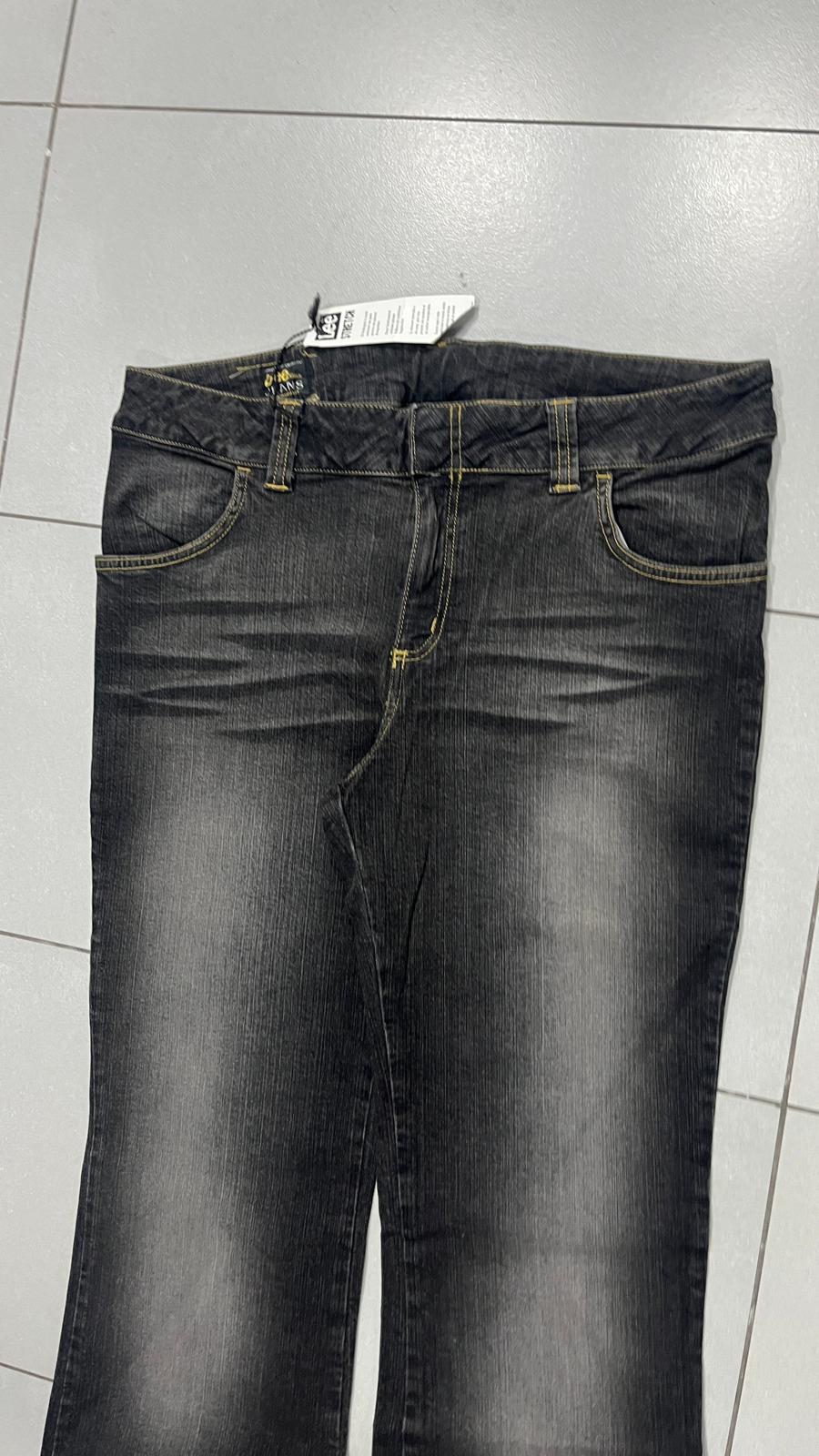 Denim Jeans Washed Lee Bootcut (XL)