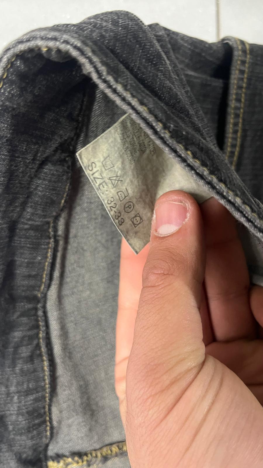 Denim Jeans Washed Lee Bootcut (XL)