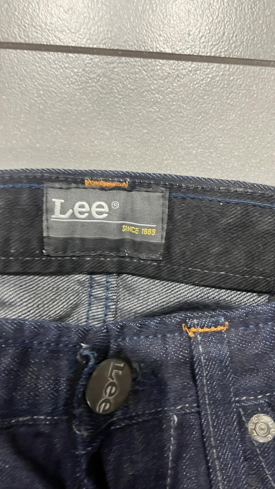Denim Lee Dark Blu Straight Fit (S)