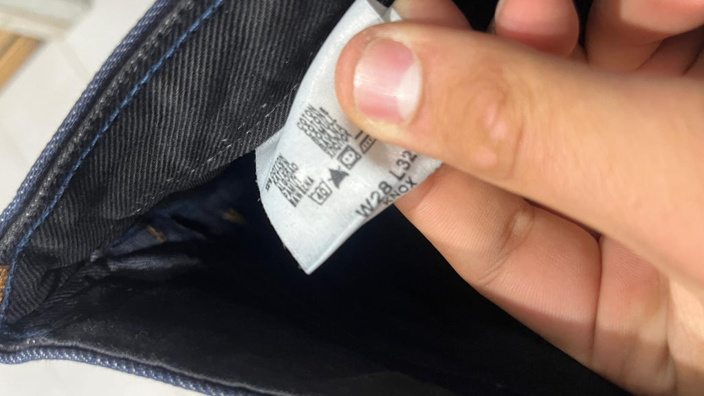 Denim Lee Dark Blu Straight Fit (S)