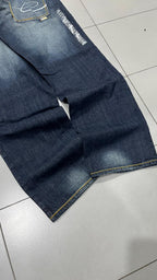 Denim Jeans Enyce Embroidered Washed Baggy Fit (XL)