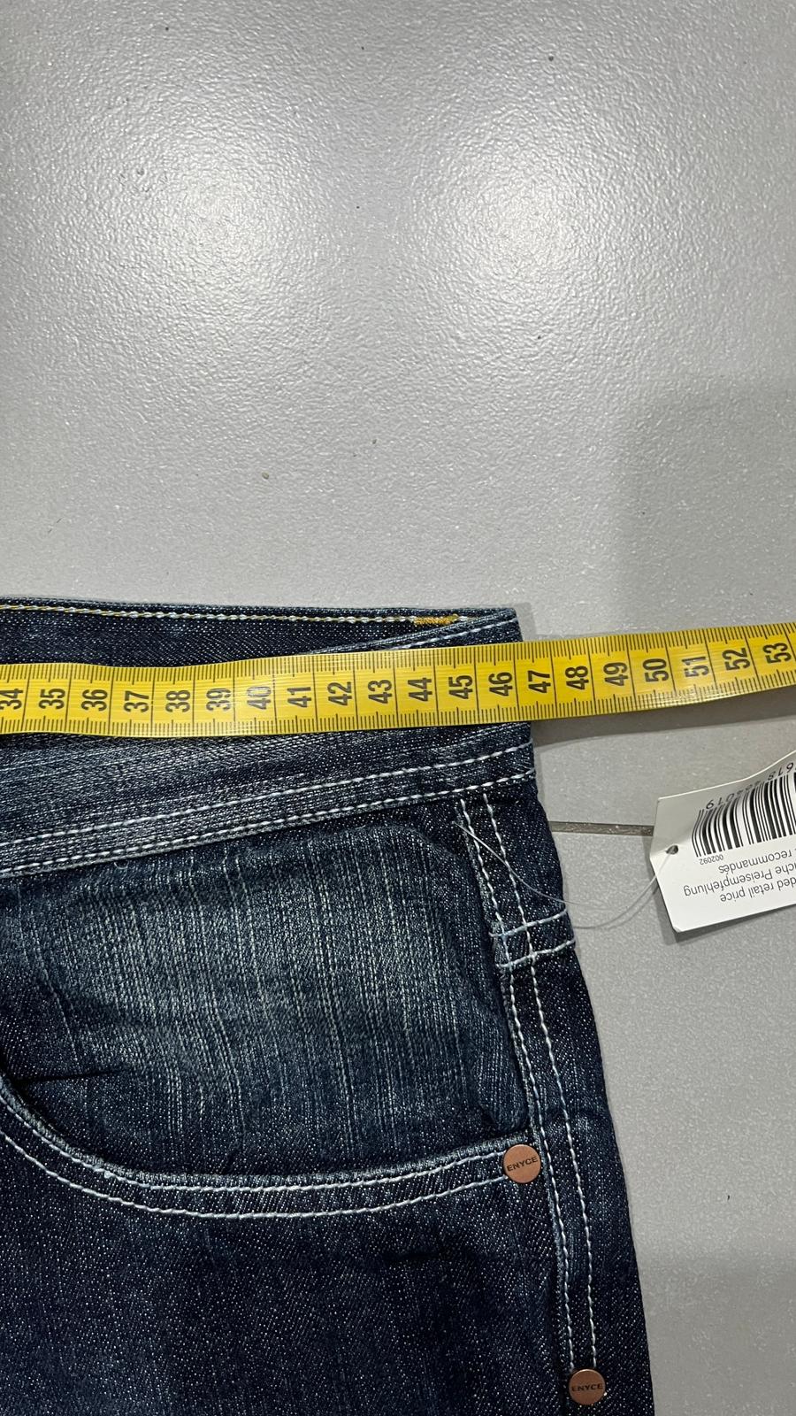 Denim Jeans Enyce Embroidered Washed Baggy Fit (XL)