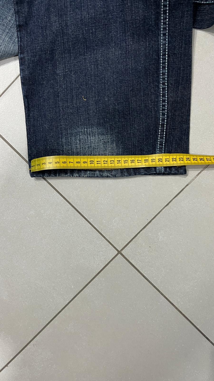 Denim Jeans Enyce Embroidered Washed Baggy Fit (XL)