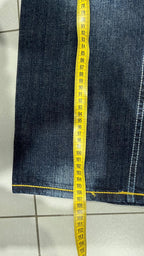 Denim Jeans Enyce Embroidered Washed Baggy Fit (M)