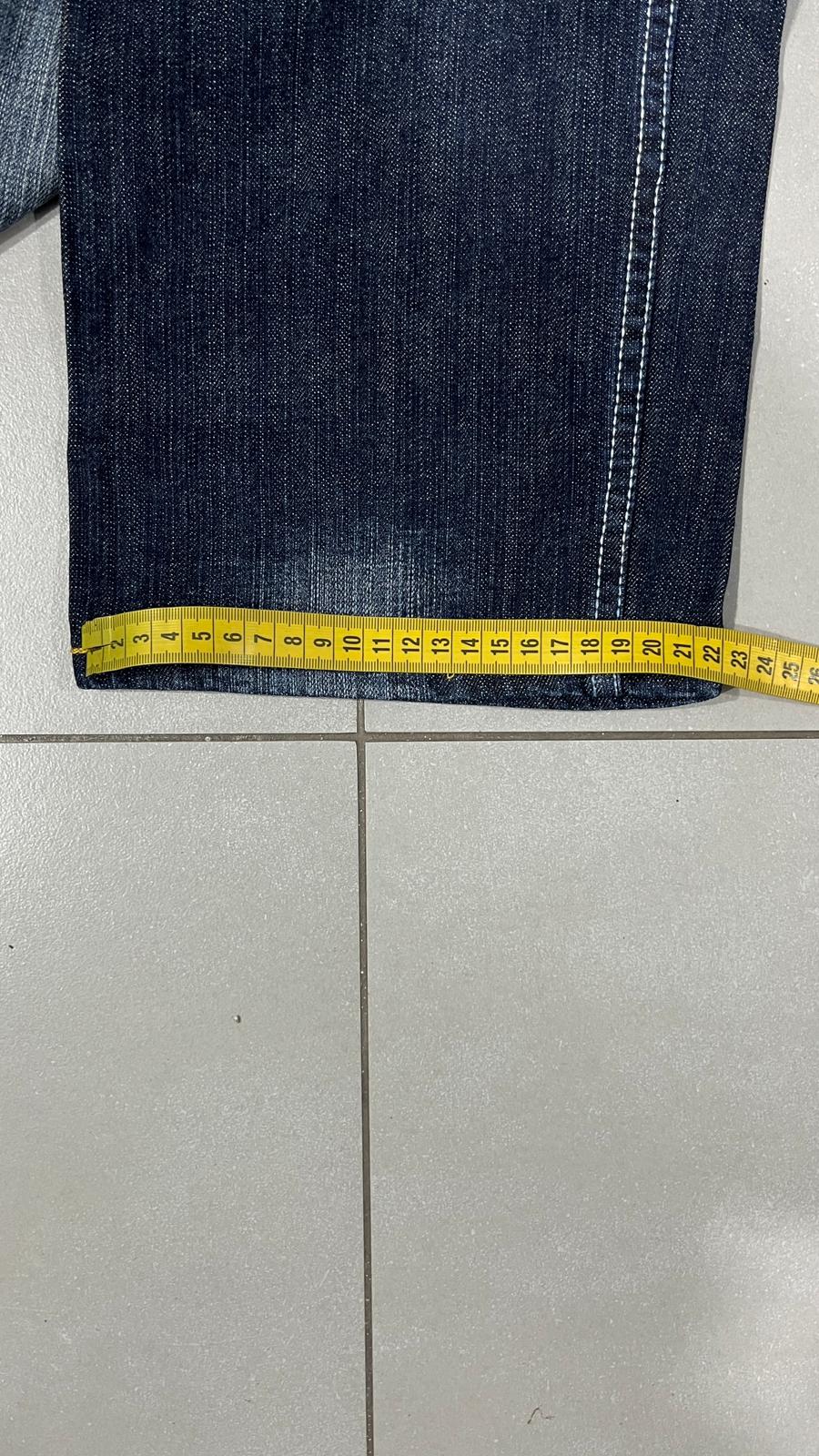 Denim Jeans Enyce Embroidered Washed Baggy Fit (M)