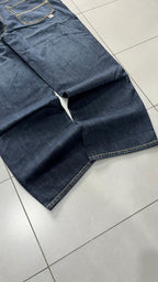 Denim Jeans Baggy Fit Blu Washed (XL)