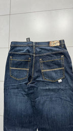 Denim Jeans Baggy Fit Blu Washed (XL)