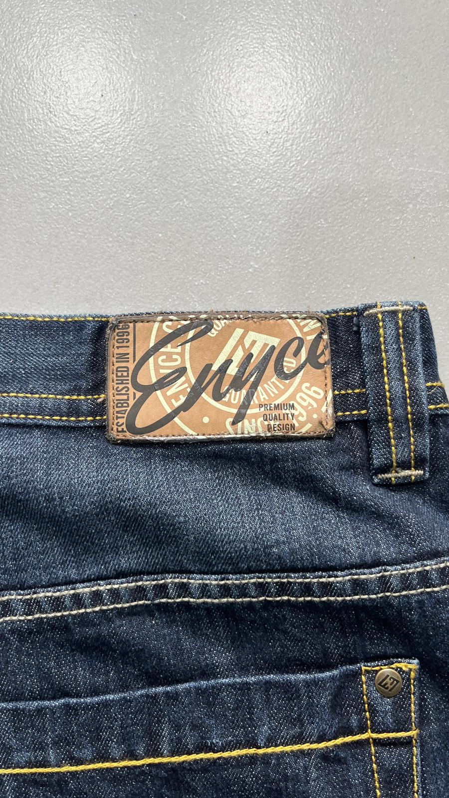 Denim Jeans Baggy Fit Blu Washed (XL)