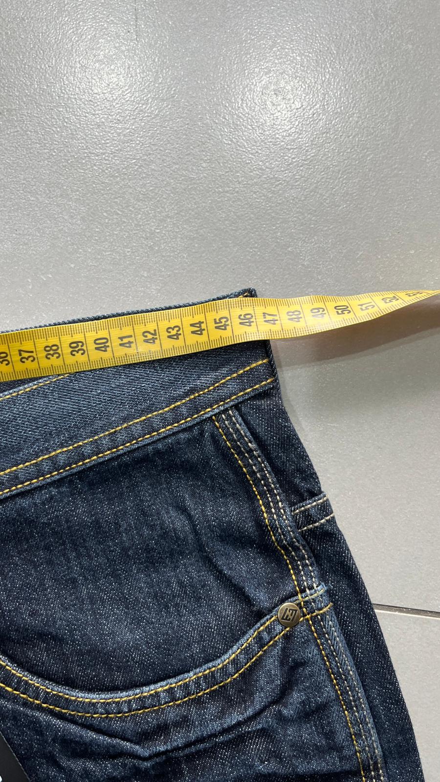 Denim Jeans Baggy Fit Blu Washed (XL)