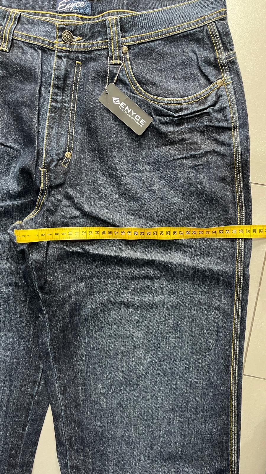 Denim Jeans Baggy Fit Blu Washed (XL)