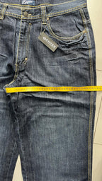 Denim Jeans Baggy Fit Blu Washed (XL)