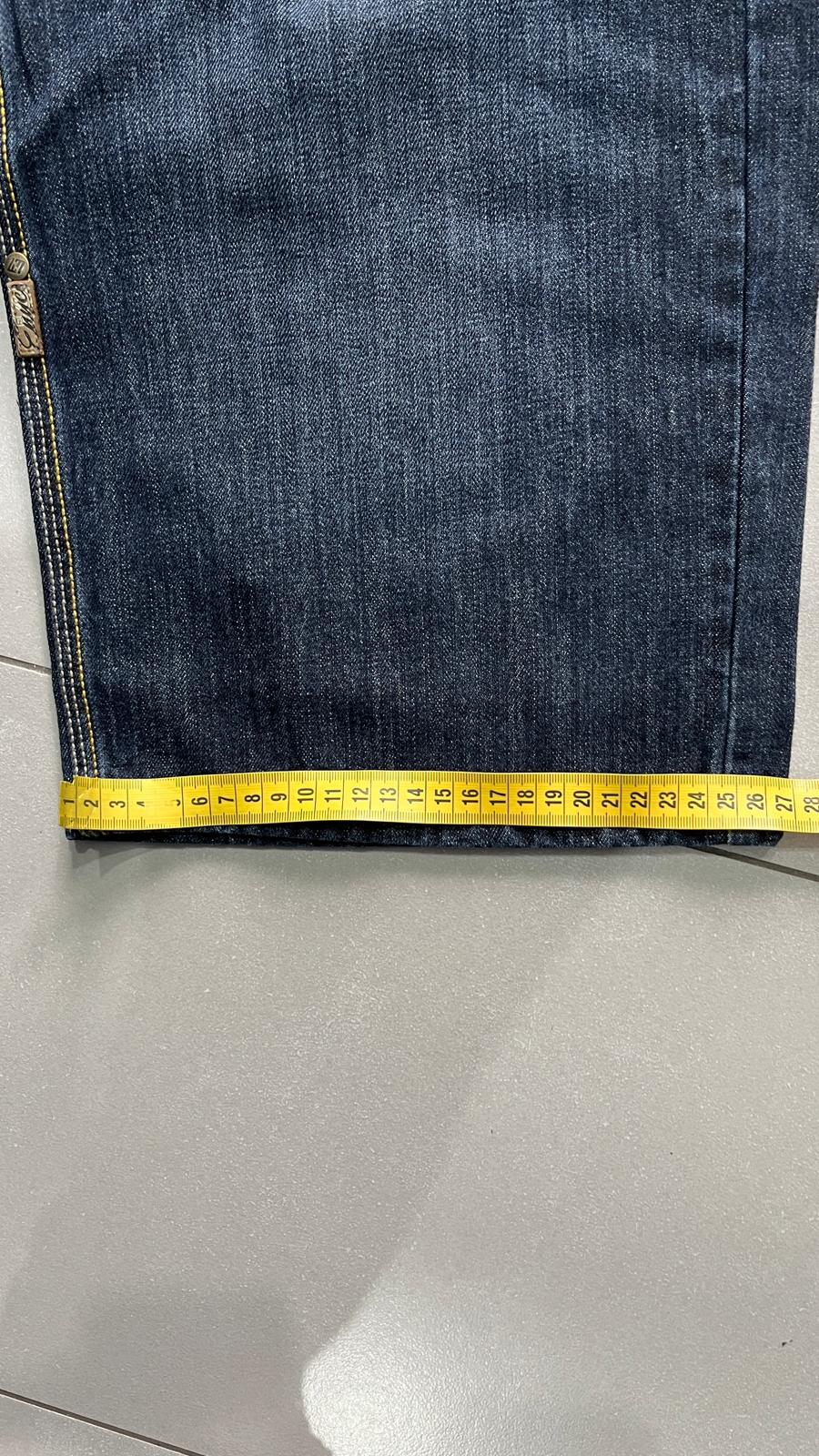 Denim Jeans Baggy Fit Blu Washed (XL)
