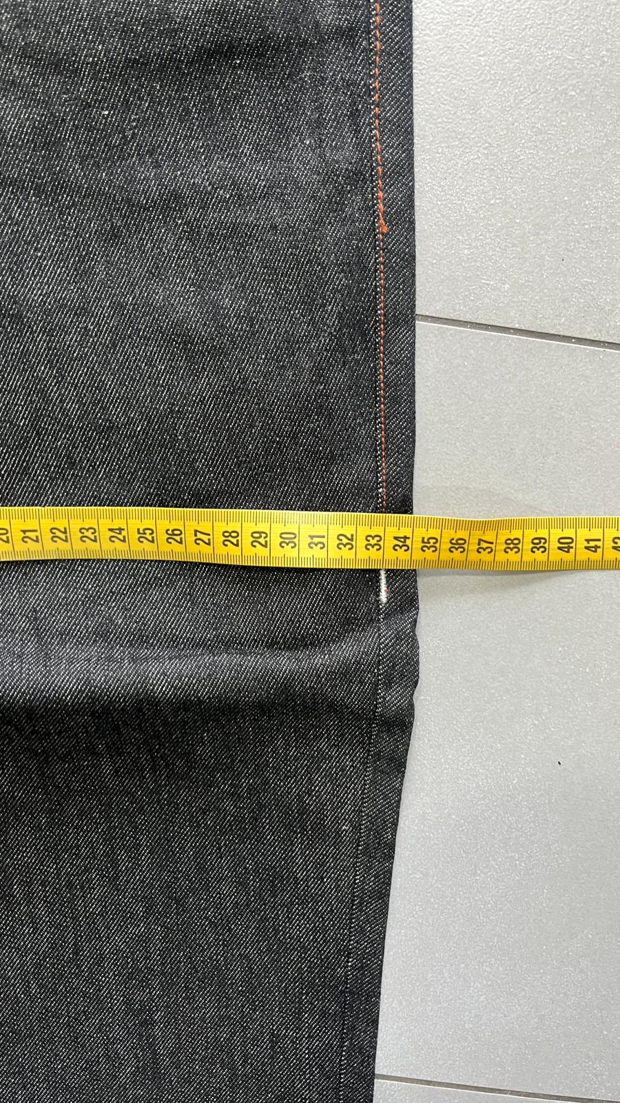 Denim Black Jeans Embroidered Enyce Baggy Fit (XL)