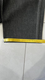 Denim Black Jeans Embroidered Enyce Baggy Fit (XL)