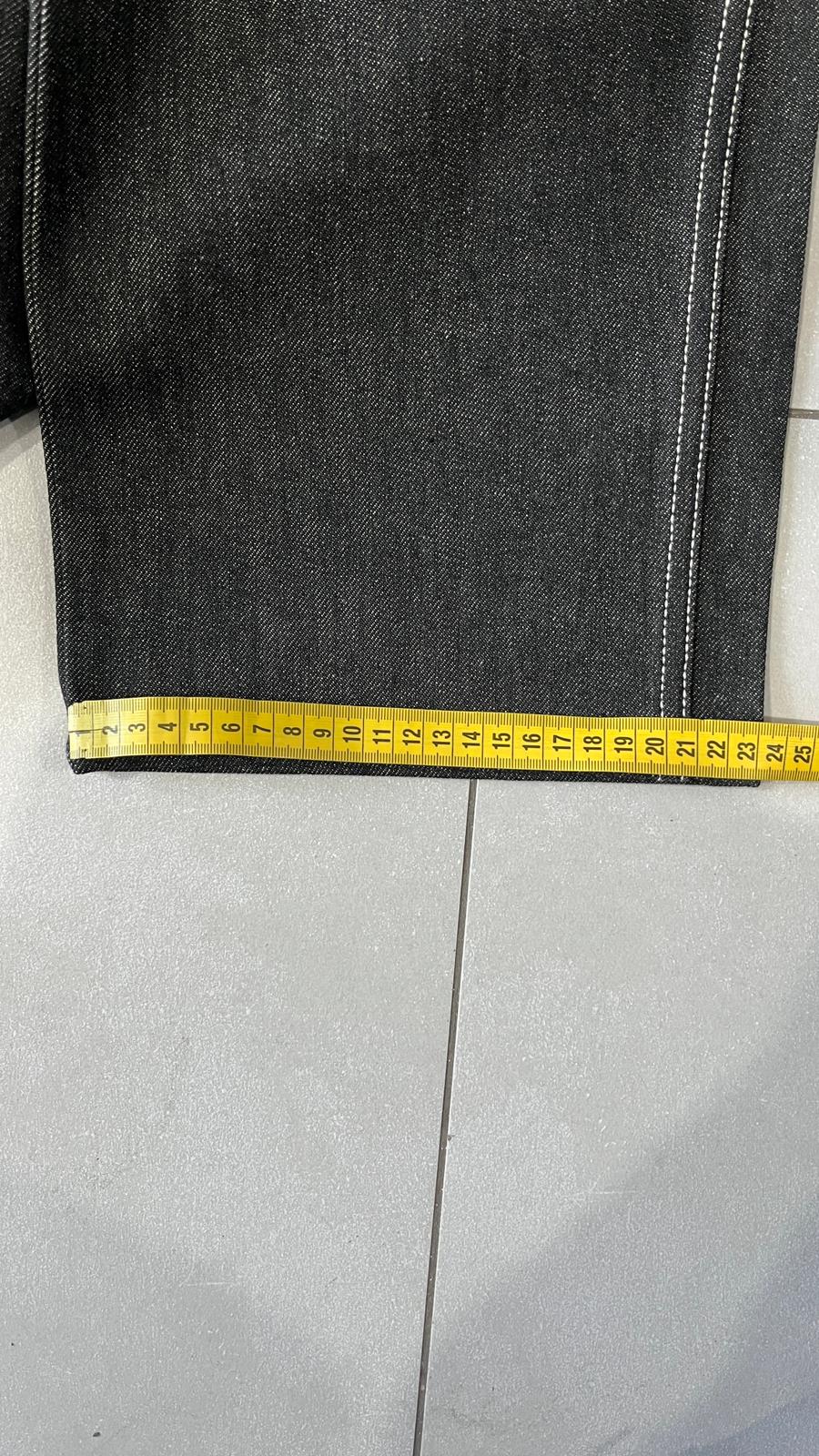 Denim Black Jeans Embroidered Enyce Baggy Fit (XL)