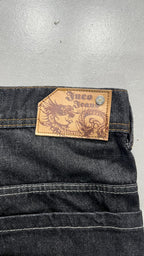 Denim JNCO Jeans Original Super Baggy Fit Embroidered American Hip-Hop (L)