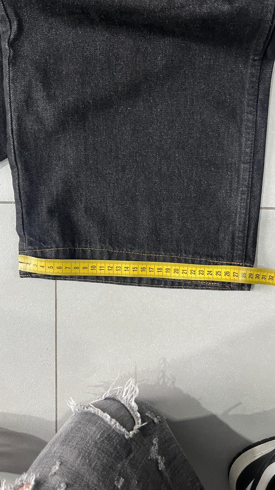 Denim JNCO Jeans Original Super Baggy Fit Embroidered American Hip-Hop (L)