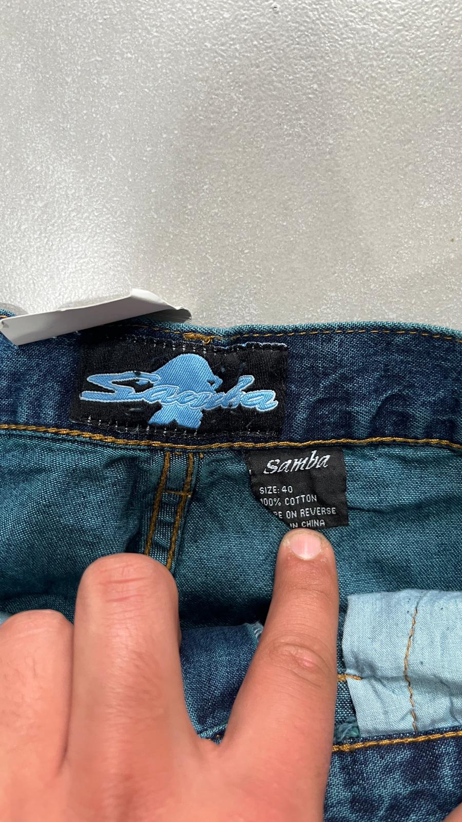 Denim Jeans Baggy Fit Samba Y2K (XS)