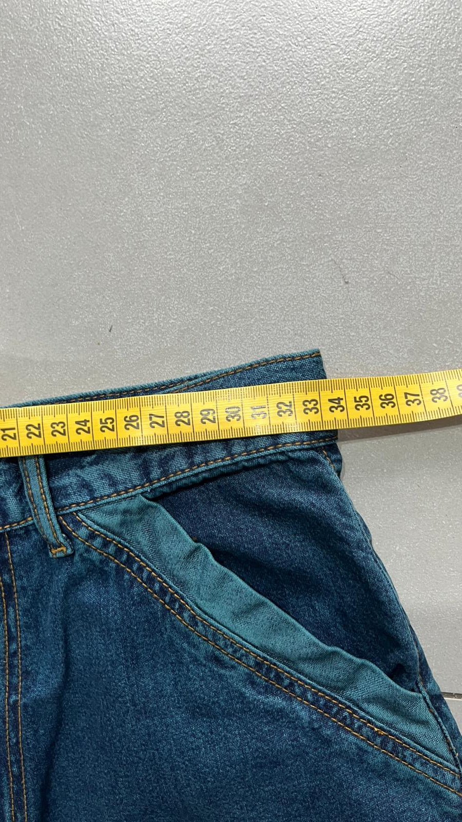 Denim Jeans Baggy Fit Samba Y2K (XS)