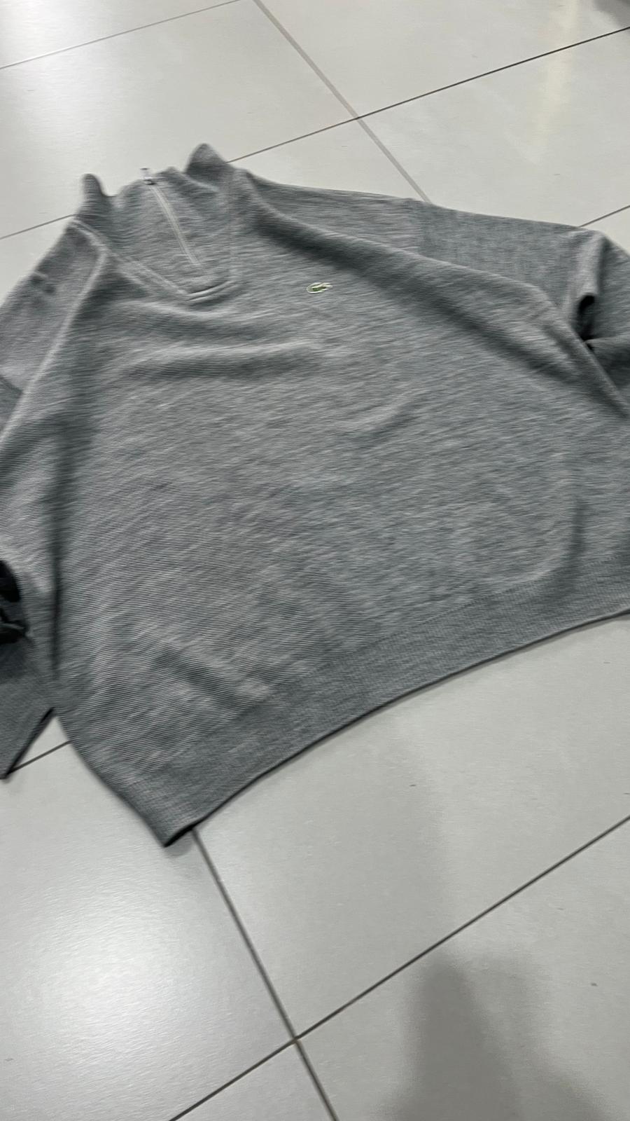 Felpa Lacoste 1/4 Zip Maglione (XXL)