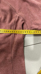 Felpa The North Face Rosa con Zip (L) Donna