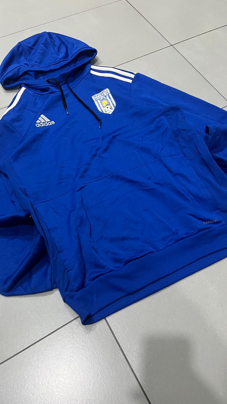 Felpa Adidas Blu x NewCastle (M)