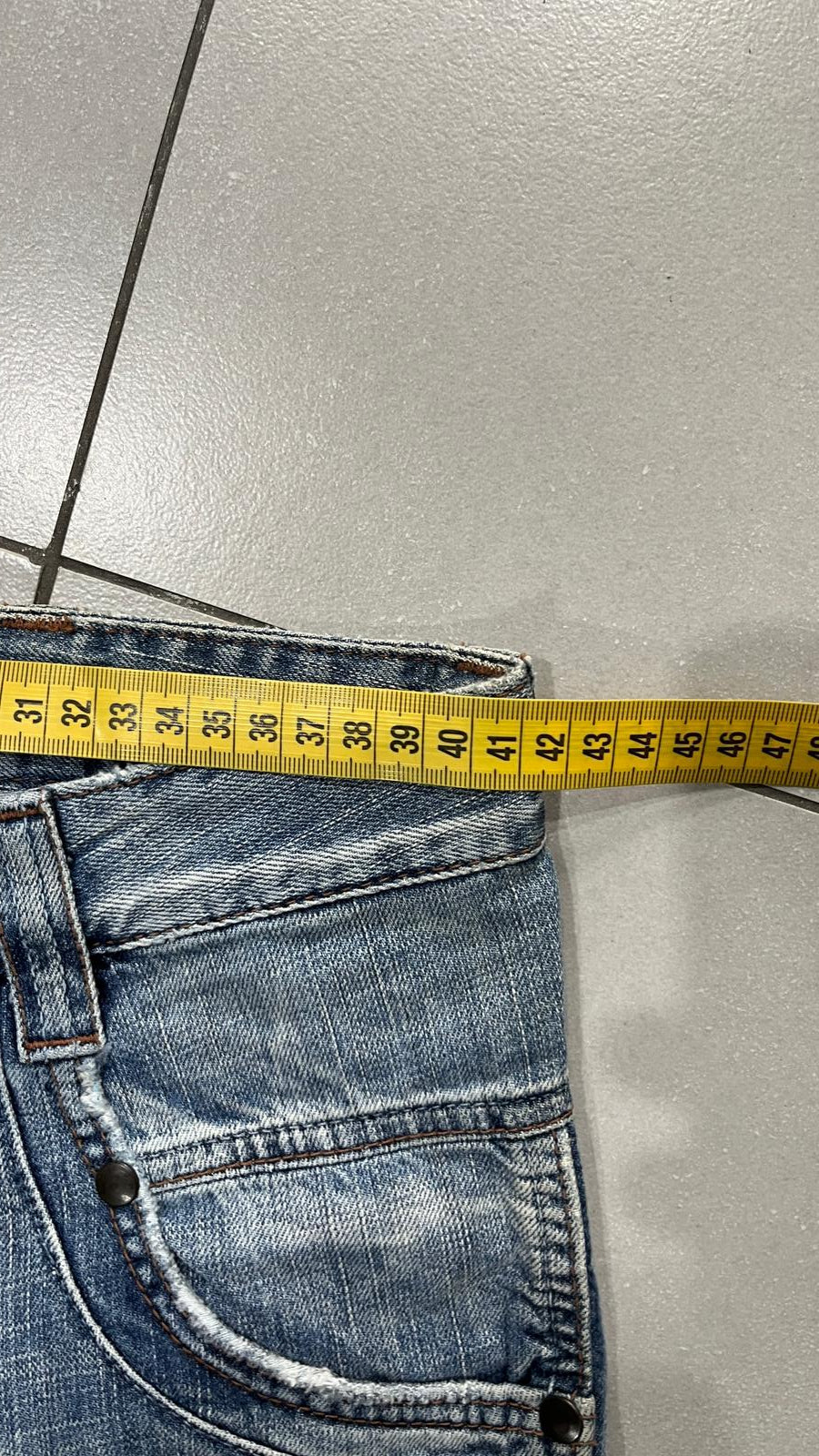 Denim Jeans Straihgt Fit Low Waist (XS)