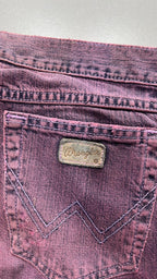 Denim Jeans Wrangler Purple Wash (L)