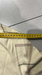 Maglione Lacoste A Quadri Scollo a V (M)