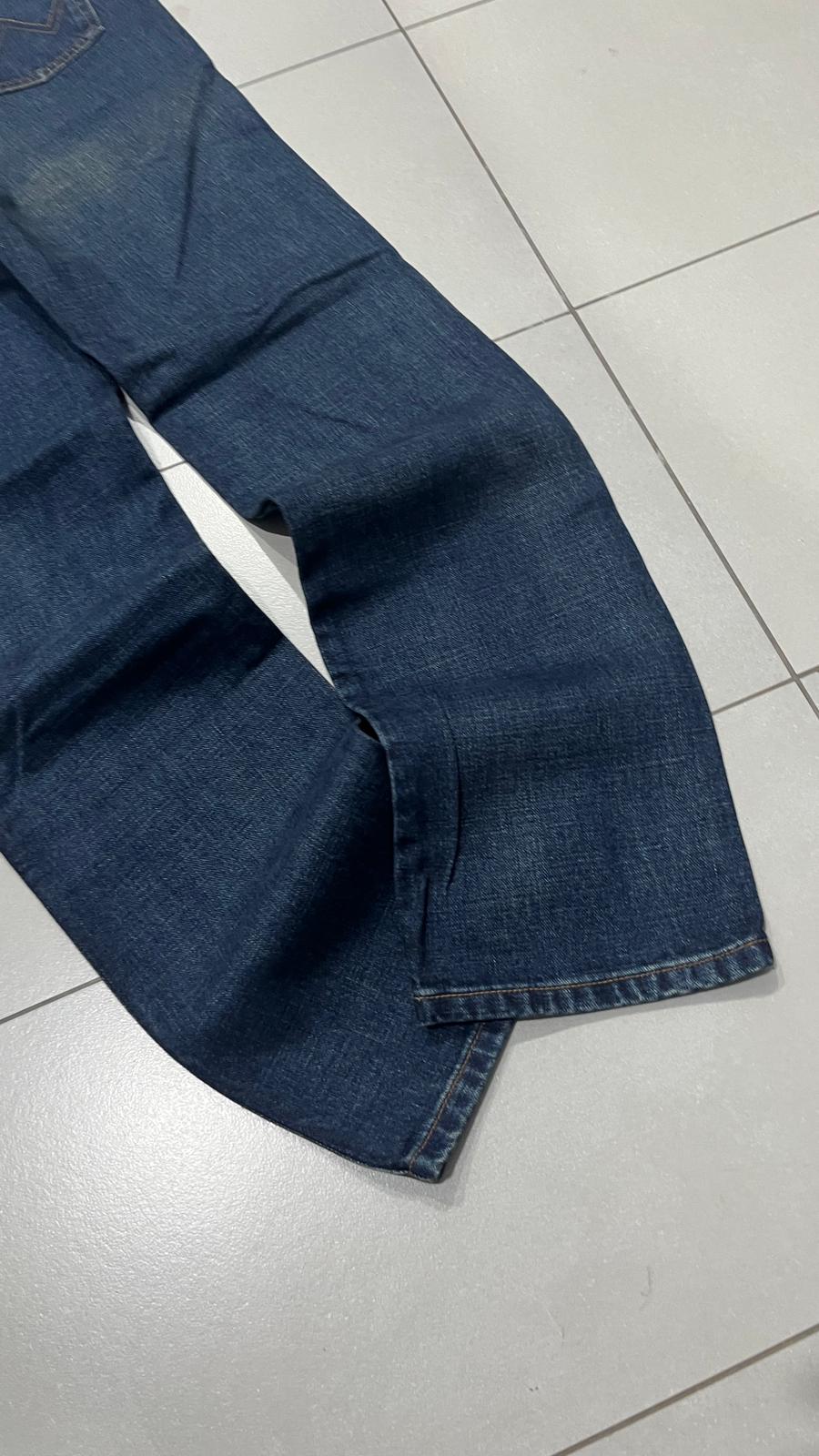 Denim Wrangler Straight Fit Blu (S)