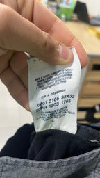 Denim Levis 501 Straight Fit Black NO Label (M)